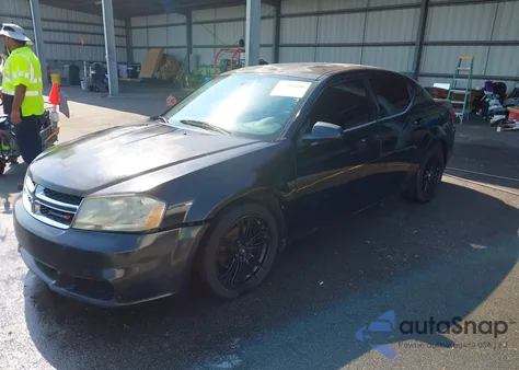 2013 Dodge Avenger Se z USA, uszkodzony, nr VIN 1C3CDZABXDN631146